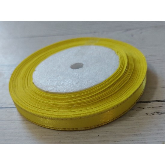 Лента атласная с люрексом 1 см*25 ярдов цв. светло-сиреневый, цена за катушку